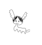 画伯の動物王国(？)（個別スタンプ：11）