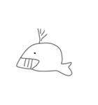 画伯の動物王国(？)（個別スタンプ：13）