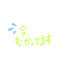 ふきだしMESSEGI（個別スタンプ：6）