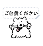 DOUHUA THE SAMOYED 文字入り（個別スタンプ：12）