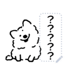 DOUHUA THE SAMOYED 文字入り（個別スタンプ：16）