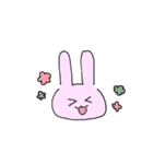 うさぎ可愛し女の子（個別スタンプ：31）