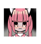 ピンク猫  ❣️（個別スタンプ：4）