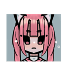 ピンク猫  ❣️（個別スタンプ：7）