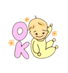 どんなときも赤ちゃん（個別スタンプ：3）