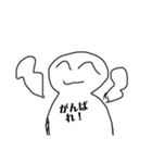 人形型社会的にスタンプ（個別スタンプ：5）