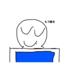 人形型社会的にスタンプ（個別スタンプ：6）