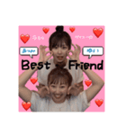らーらとゆいぴー！！❤︎（個別スタンプ：4）