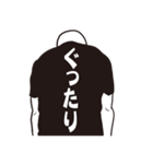 黒Tシャツボーズ（個別スタンプ：26）