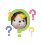 愉快なフェルトスタンプ！（個別スタンプ：6）
