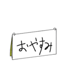 手書きスケッチブック（個別スタンプ：4）