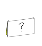 手書きスケッチブック（個別スタンプ：6）