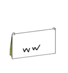 手書きスケッチブック（個別スタンプ：10）