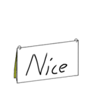 手書きスケッチブック（個別スタンプ：18）