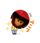 赤ずきんちゃん ごあいさつ（個別スタンプ：8）