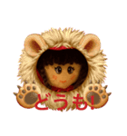 赤ずきんちゃん ごあいさつ（個別スタンプ：10）