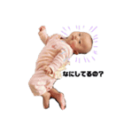 薄っ毛、赤ちゃん ＊りりたん＊（個別スタンプ：7）