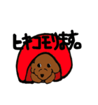 トイプードルのとみ子ちゃん（個別スタンプ：12）