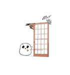 気高き文鳥ばーぶ雪さん くらしっく（個別スタンプ：7）