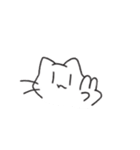 まったりねこ。（個別スタンプ：3）