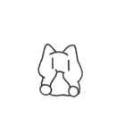 まったりねこ。（個別スタンプ：4）