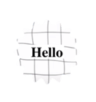 日常会話 挨拶！（個別スタンプ：3）