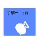 自分でも意味がわかりません（個別スタンプ：9）