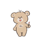 dearbear こぐまの使いやすいスタンプ（個別スタンプ：10）