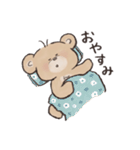 dearbear こぐまの使いやすいスタンプ（個別スタンプ：18）