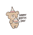 dearbear こぐまの使いやすいスタンプ（個別スタンプ：23）