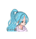 ONE PIECE ネフェルタリビビ（個別スタンプ：6）