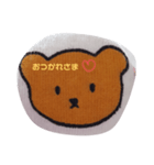 韓国風ゆるくまスタンプ（個別スタンプ：2）