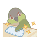 ホオミドリウロコインコ（個別スタンプ：2）