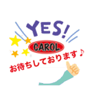 CAROLスタンプ（個別スタンプ：3）