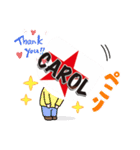 CAROLスタンプ（個別スタンプ：7）