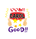 CAROLスタンプ（個別スタンプ：10）