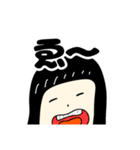 田舎っ子(癖ありシンプルスタンプⅡ)（個別スタンプ：1）