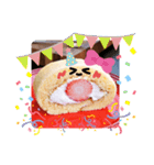いちごろーるとココアろーる♪（個別スタンプ：1）