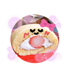 いちごろーるとココアろーる♪（個別スタンプ：15）