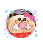 いちごろーるとココアろーる♪（個別スタンプ：17）