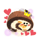 いちごろーるとココアろーる♪（個別スタンプ：21）