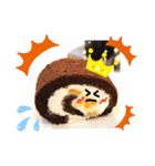 いちごろーるとココアろーる♪（個別スタンプ：33）