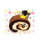 いちごろーるとココアろーる♪（個別スタンプ：34）