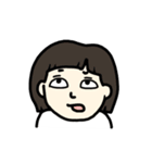 表情豊かな女の子だよ（個別スタンプ：9）