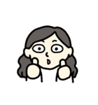 表情豊かな女の子だよ（個別スタンプ：15）