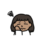 表情豊かな女の子だよ（個別スタンプ：16）