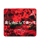 OKINAWAの景色やお花に癒されて（個別スタンプ：24）