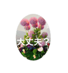 OKINAWAの景色やお花に癒されて（個別スタンプ：30）