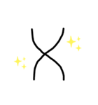 染色体スタンプ（個別スタンプ：4）