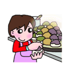 毎日使える・ひとことスタンプ（5）（個別スタンプ：17）